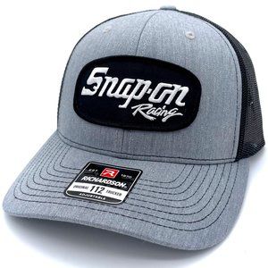 Snap-on Racing Vintage Patch Hat - Heather Gray/Black Richardson 112